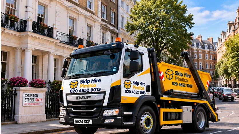 Skip Hire Pimlico local service area